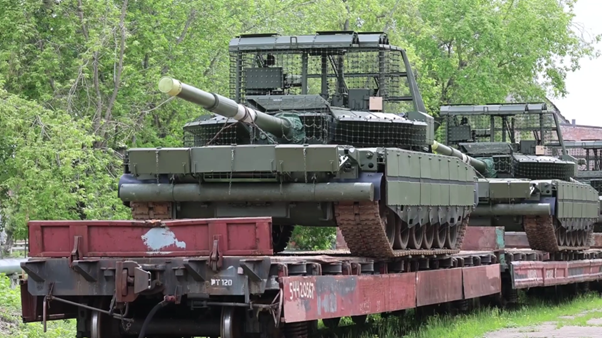 T-80BVM tanks delivered to frontline units.